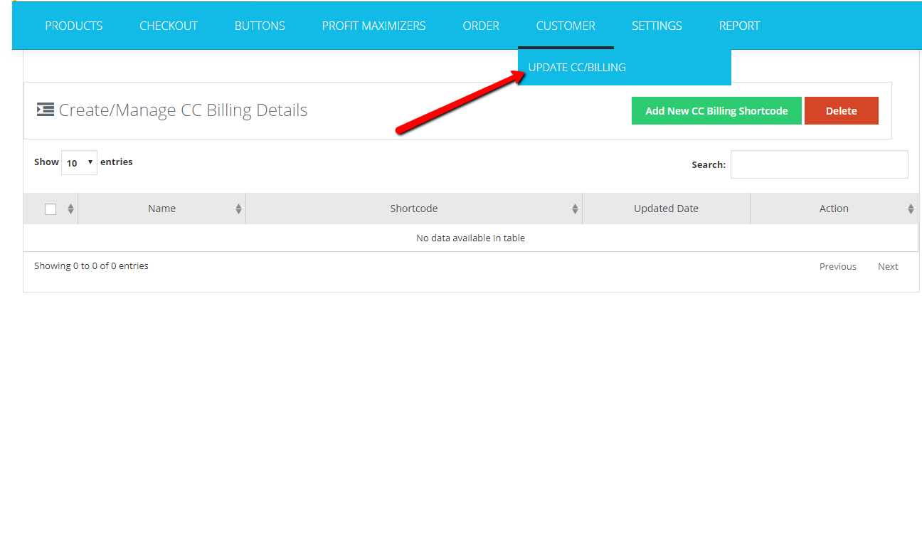 Update Credit Card Billing Info Wicked Cool Plugins